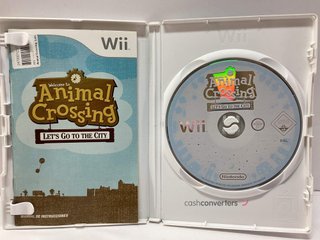animal crossing lets go to the city wii
