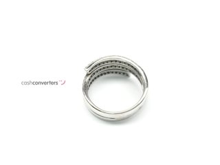 sortija oro 18k con piedra con diamante