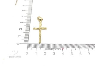 crucifijo oro 18k