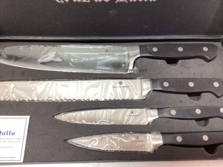 set cuchillos cocina cruz de malta
