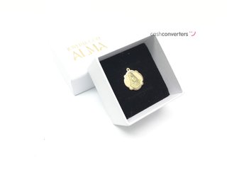 medalla oro 18k