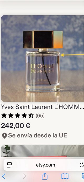 Yves Saint Laurent L'Homme “ ULTIME “