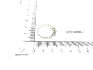 anillo plata 925mm con piedra con diamante de laboratorio