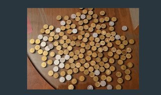 Lote de 170 monedas de una peseta