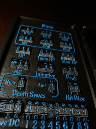 2 Kit D&D Porta Fichas e Dados Essencial