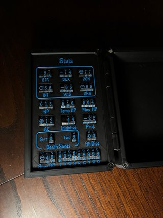 2 Kit D&D Porta Fichas e Dados Essencial