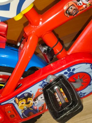 Bici infantil Patrulla Canina color rojo ❤️