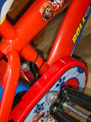 Bici infantil Patrulla Canina color rojo ❤️