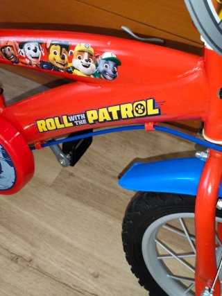 Bici infantil Patrulla Canina color rojo ❤️