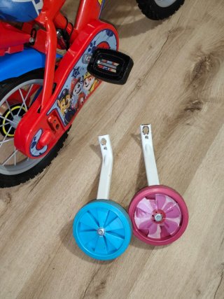 Bici infantil Patrulla Canina color rojo ❤️