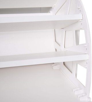 Zapatero Moderno Con Banco Tapizado para 12 Pares de Zapatos, Mueble de Entrada Con Zapatero, Madera, Elegante, Amplio, 94,5X57X30 Cm, Blanco