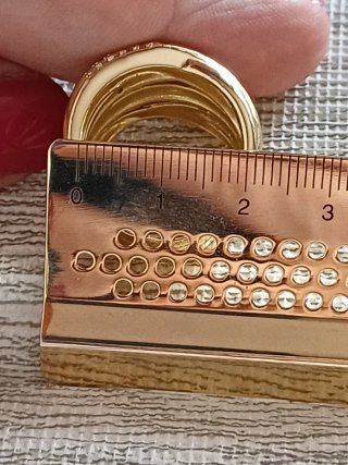 Anello oro con zirconi