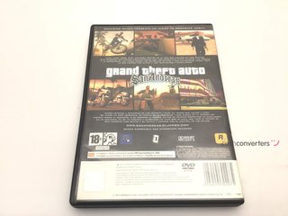 grand theft auto san andreas ps2