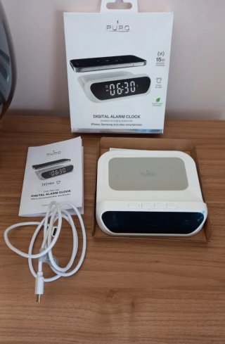 Sveglia Digitale Puro+ Ricarica Wireless