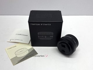 objetivos 7artisans af 27mm f2.8 lens