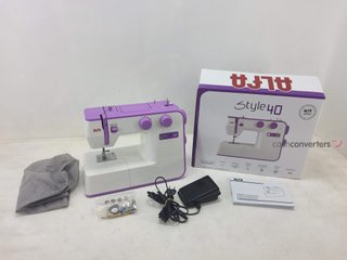 maquina coser alfa style 40