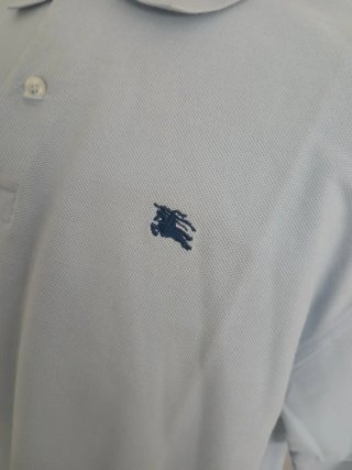 Polo Burberry Azul