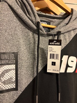 Camiseta con Capucha ECKO UNLTD - Nueva Talla L
