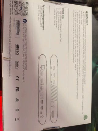 Estación de Acoplamiento Wavlink USB-C Dual 5K