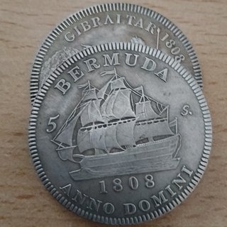 GIBRALTAR Y BERMUDAS 2 MONEDAS DE COLECCIÓN