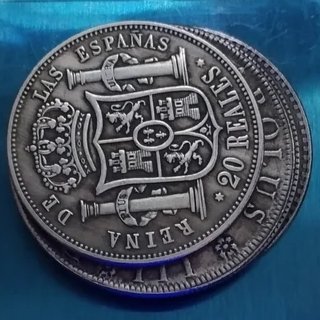 🇪🇦 4 MONEDAS ANTIGUAS ESPAÑOLAS (76,8gr)