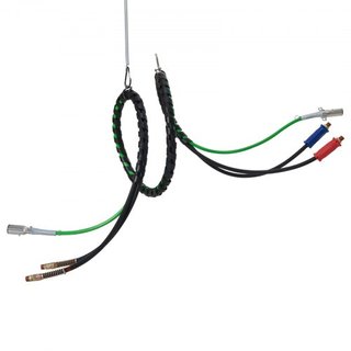 Kit de Líneas de Aire para Camiones Semi de 12FT con 2PCS Glad Hands, Mangueras de Aire 3 en 1 y Línea de Energía Eléctrica ABS de 7 Vías, con 2PCS Manijas Gladhand, 4PCS Sellos y Kit de Resorte T...