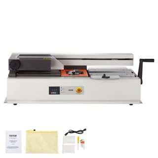 Máquina de Encuadernación Térmica, Máquina de Encuadernación con Capacidad para 400 Hojas, Encuadernador Térmico de 40 mm de Grosor A3 (Borde Corto)/A4/A5