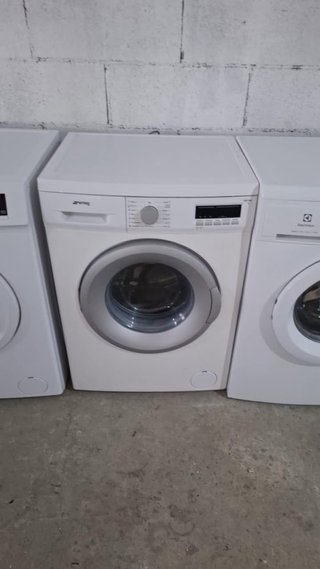 Lavadora Blanca Frontal