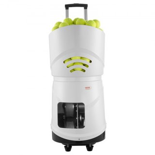 Máquina de Pelotas de Tenis, Lanzador de Pelotas de Tenis Automático y Portátil, Lanzador de Práctica de Tenis de 150 Pelotas, 5 Motores con Múltiples Modos de Ejercicio, Más de 2 Horas de Juego, ...