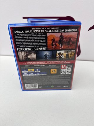 Videojuego PS4 Red Dead Redemption II