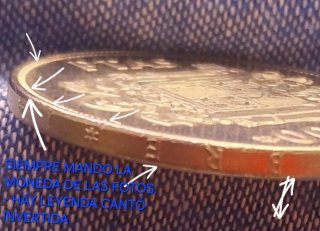 100 Ptas 1975 Error Desplazamiento Gráfil