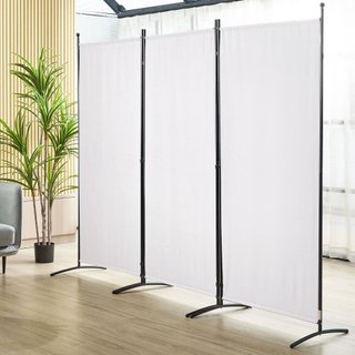 Divisori per stanza, divisori per stanza da 6,1 piedi e schermi privacy pieghevoli (3 pannelli), divisori per partizione in tessuto per ufficio, camera da letto, sala da pranzo, studio, indipendente...