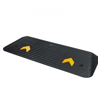 Rampas de Umbral de Caucho, Rampas de Umbral de 5.08 cm de Altura para Puertas, Rampas de Umbral de Caucho Reciclado con Capacidad de Carga de 15000 kg, Superficie Antideslizante Rampas de Umbral ...