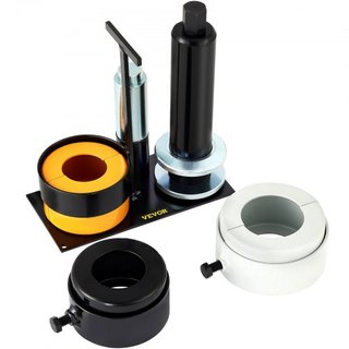 Extractor de Rodamientos de Portador y Piñón, Compatible con Dana 30,40,50,60,70, 80, Rodamientos Ford de 10.25", Herramienta Extractora de Piñón con 3 Clamshells, Extractor de Rodamientos de Acer...