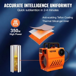 Pressa termica per tazze, mini pressa per tazze, sublimazione fai-da-te 311,8 g-425,2 g per tazze da caffè e bicchieri, pressa manuale leggera come regalo per le vacanze, pressa facile da usare