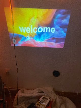 Proyector blanco