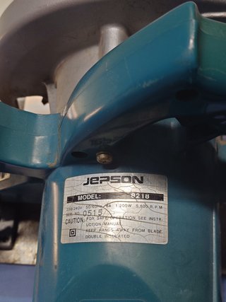 SIERRA CIRCULAR JEPSON 8218 segunda mano
