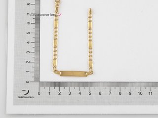 esclava oro 18k