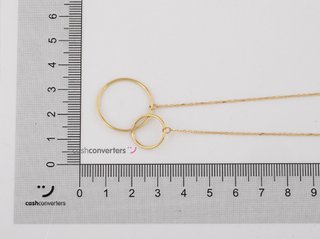 cadena oro 18k 22cm