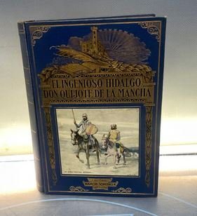 El Ingenioso Hidalgo Don Quijote de la Mancha - Cervantes. Ed. Sopena, 1931.