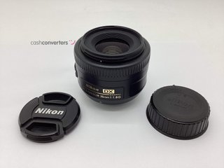 objetivos nikon nikon 35mm f/1.8g af-s dx nikkor