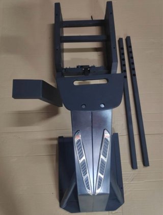 Cockpit de hierro para simulación. (sin sillón)