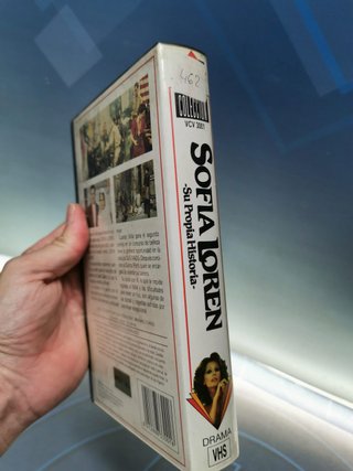 VHS - Sofía Loren Su propia historia - buen estado