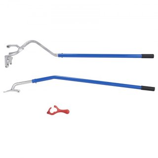 Herramienta de Montaje y Desmontaje de Neumáticos, 571-622 mm Herramienta Manual de Cambio de Neumáticos de Acero, con Soporte de Bead Extra, Rompe Bead de Camión Sin Cámara, 3 PCS Herramientas pa...