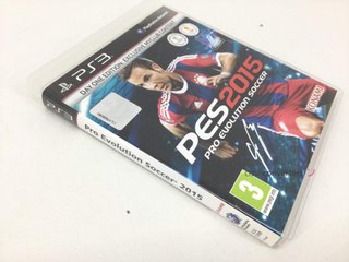 pro evolution soccer 2015 ps3