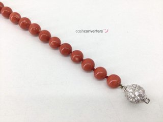 pulsera oro 18k con diamante,coral