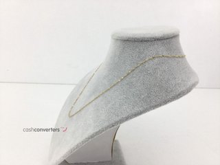 cadena oro 18k 20cm