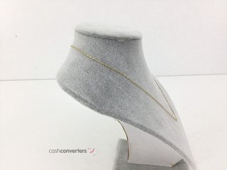 cadena oro 18k 20cm