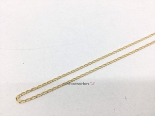 cadena oro 18k 20cm