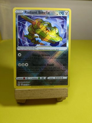 Carta Pokemon Steelix *Shiny* N° 124/196